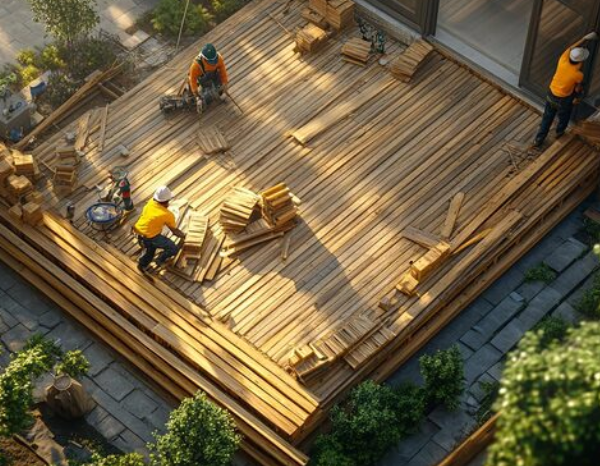 Wie Terrassenbau Ihren Außenbereich in eine Wohlfühloase verwandelt